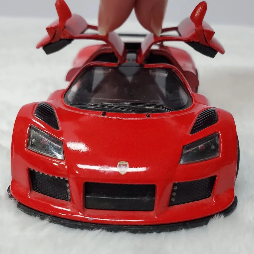 Red Gumpert Apollo Sport Pull Back Car Toy Kinsmart 5